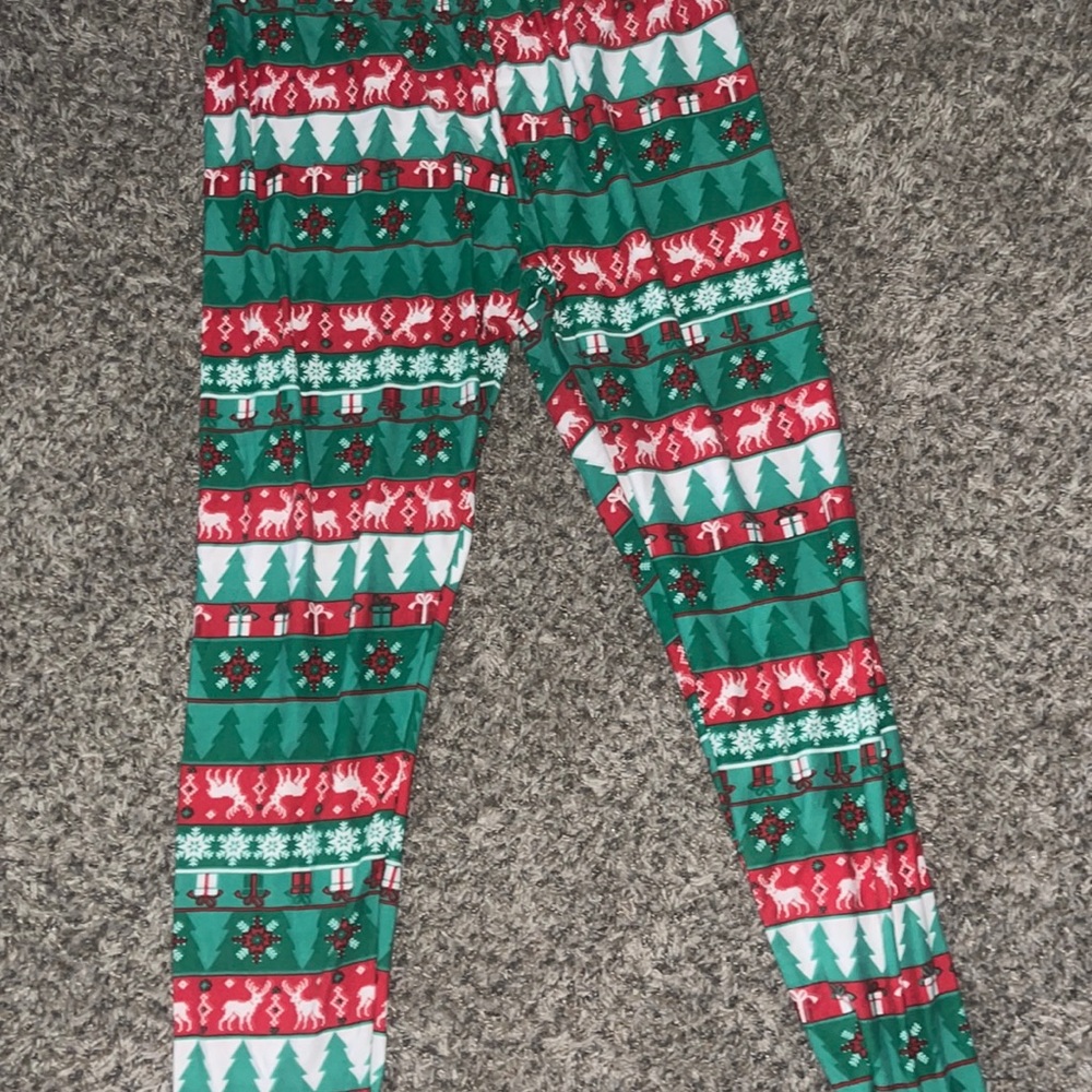 Ugly Christmas leggings